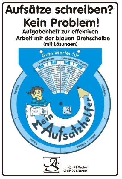 Aufsatzpaket blau (Drehscheibe + Arbeitsheft) - Klaus A&szlig;falg