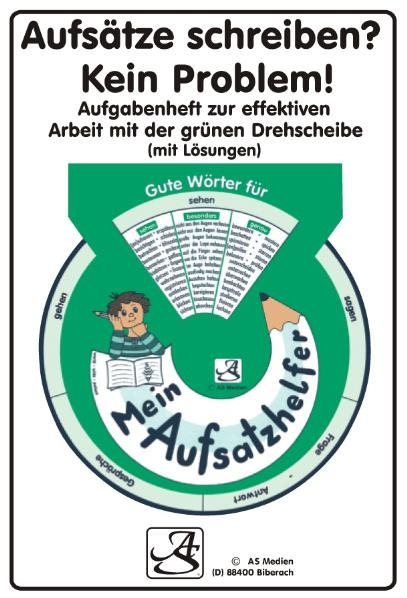 Aufsatzpaket gr&uuml;n (Drehscheibe + Arbeitsheft) - Klaus A&szlig;falg