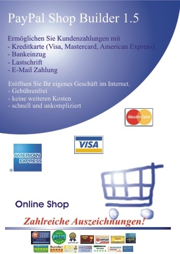 Online Shop mit PayPal