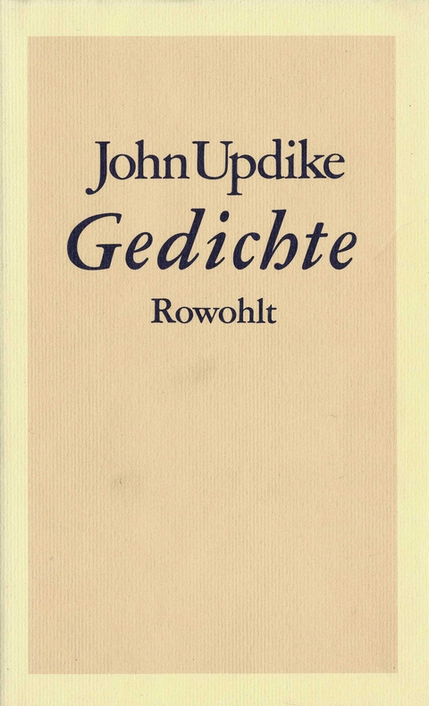 Gedichte - John Updike