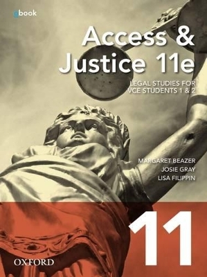 Access and Justice VCE Units 1 & 2 Student Book + obook