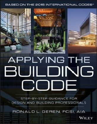 Applying the Building Code - Ronald L. Geren
