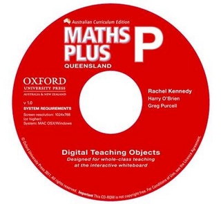 Maths Plus Queensland Australian Curriculum Interactive Teaching CD-ROM Prep