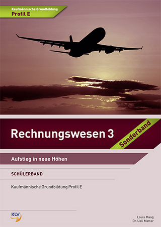 Rechnungswesen 3 - Schülerband - Sonderband Profil E