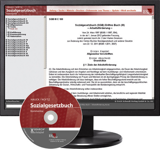 Sozialgesetzbuch (SGB) III: Arbeitsförderung - bei Kombibezug Print und CD-ROM