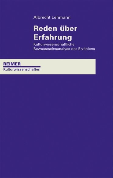 Reden &uuml;ber Erfahrung - Albrecht Lehmann