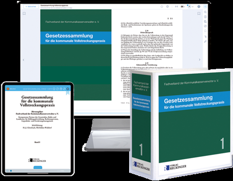 Gesetzessammlung f&uuml;r die kommunale Vollstreckungspraxis &ndash; Print + Digital - Hans-J&uuml;rgen Glotzbach