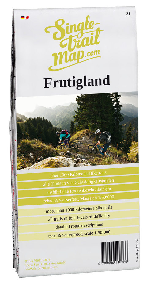 Singletrail Map 031 Frutigland - Thomas Giger