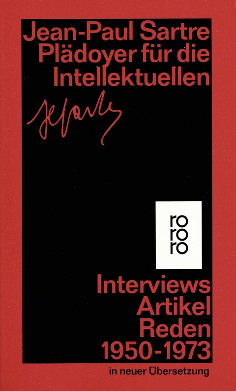 Pl&auml;doyer f&uuml;r die Intellektuellen - Jean-Paul Sartre