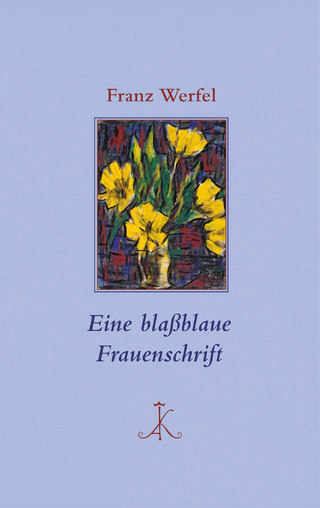 Eine blaßblaue Frauenschrift