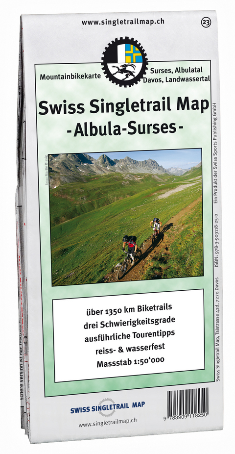 Singletrail Map 023 Albula - Thomas Giger