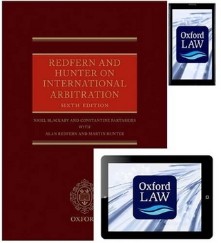 Redfern and Hunter on International Arbitration (Hardback, eBook and Android App)