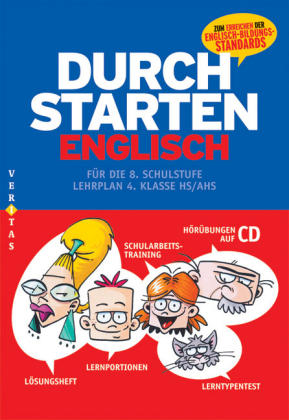 Durchstarten Englisch, 8. Schulstufe, m. Audio-CD