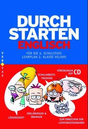 Durchstarten Englisch, 6. Schulstufe, m. Audio-CD - 