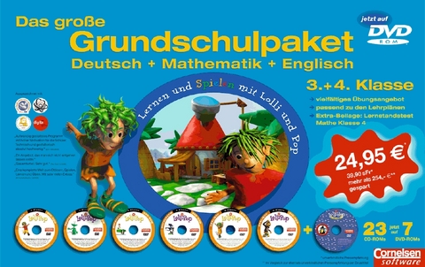 LolliPop Multimedia / 3./4. Schuljahr - Das grosse Grundschulpaket 2