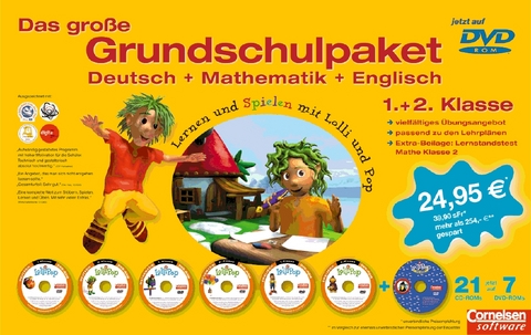 LolliPop Multimedia / 1./2. Schuljahr - Das gro&szlig;e Grundschulpaket 1