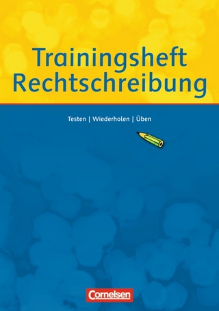 Trainingsheft Rechtschreibung