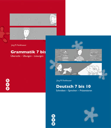 Deutsch 7 - 10 und Grammatik 7 - 10 - J&uuml;rg M Fankhauser