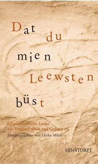 Dat Du mien Leewsten büst