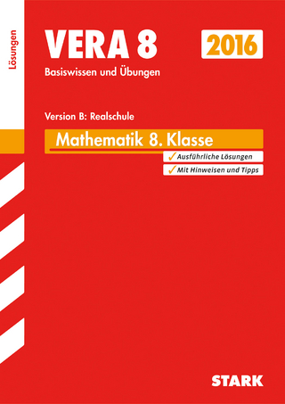VERA 8 Realschule - Mathematik Lösungen
