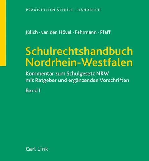 Schulrechtshandbuch NRW - 
