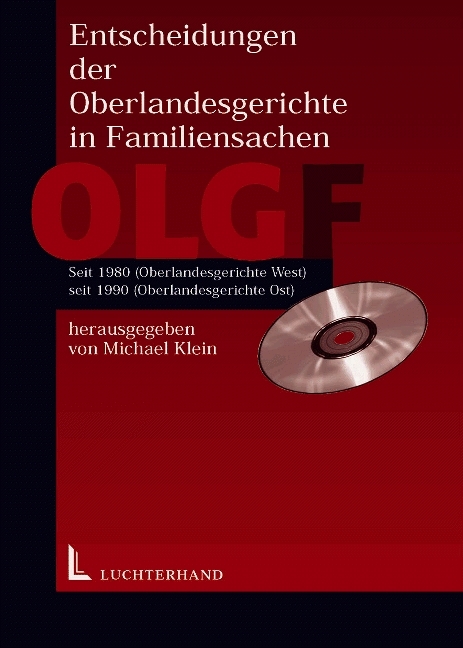Entscheidungen der Oberlandesgerichte in Familiensachen (OLGF) - 