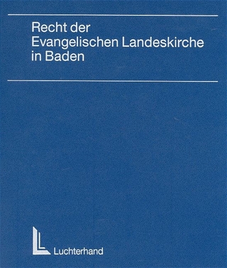 Recht der Evangelischen Landeskirche in Baden