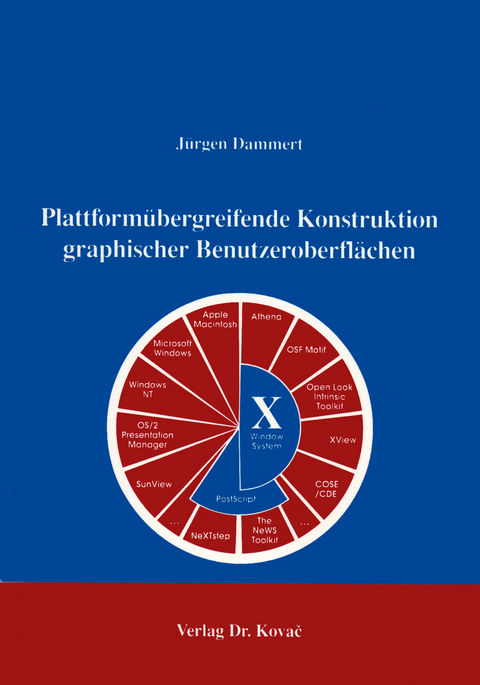 Plattform&uuml;bergreifende Konstruktion graphischer Benutzeroberfl&auml;chen - J&uuml;rgen Dammert