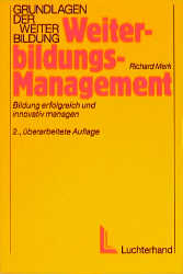 Weiterbildungsmanagement - Richard Merk