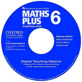 Maths Plus Queensland Australian Curriculum Interactive Teaching CD-ROM Year 6