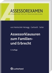 Assessorexamen zum Familien- und Erbrecht