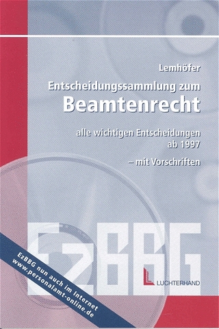 Entscheidungssammlung zum BBG /BeamtVG-Kommentar inkl. Textsammlung