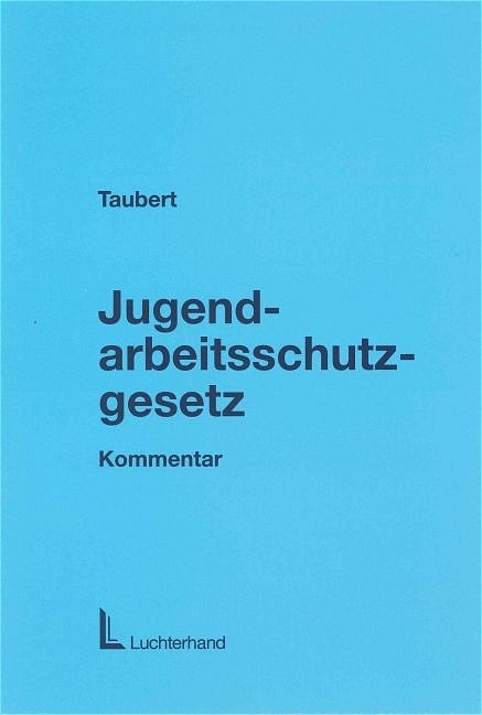 Jugendarbeitsschutzgesetz