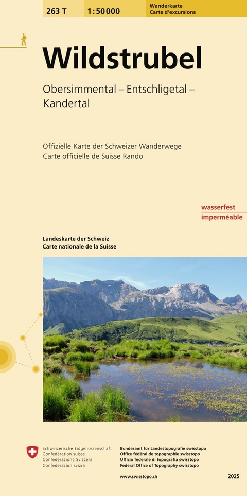 263T Wildstrubel Wanderkarte