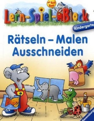 Rätseln - Malen - Ausschneiden (Kindergarten)