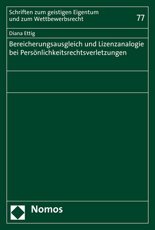 Bereicherungsausgleich und Lizenzanalogie bei Persönlichkeitsrechtsverletzungen