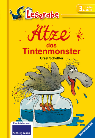 Leserabe Schulausgabe in Broschur - Ätze, das Tintenmonster