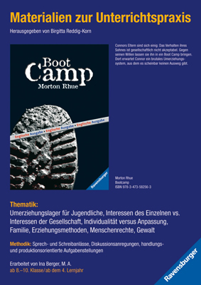 Materialien zur Unterrichtspraxis - Morton Rhue: Boot Camp (englische Ausgabe)