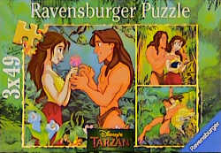 Tarzan (Puzzle) Tarzan und Jane