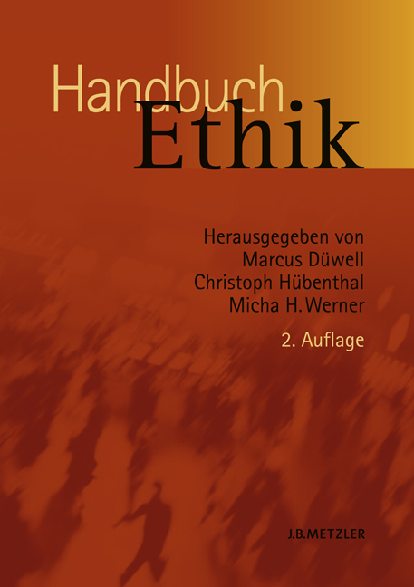 Handbuch Ethik - 