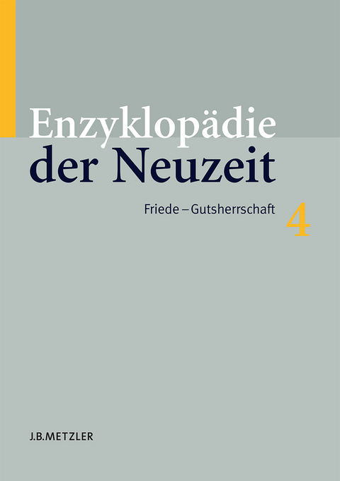 Enzyklop&auml;die der Neuzeit - 