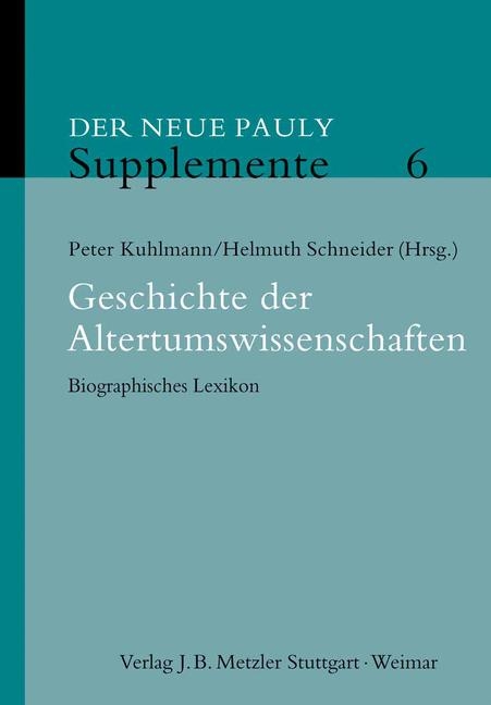 Geschichte der Altertumswissenschaften - 