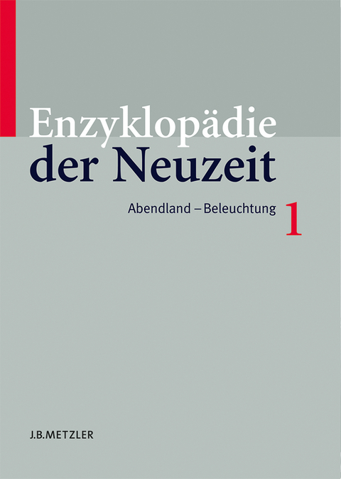 Enzyklop&auml;die der Neuzeit - 