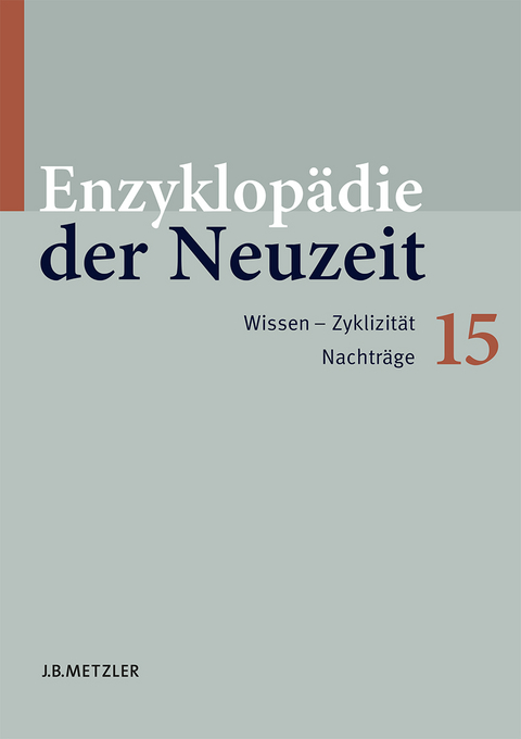 Enzyklop&auml;die der Neuzeit - 