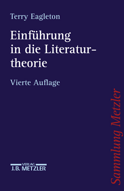 Einf&uuml;hrung in die Literaturtheorie - Terry Eagleton