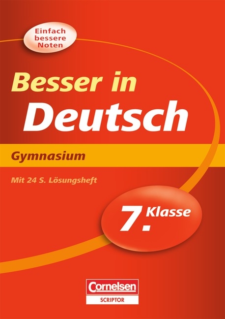 Besser in der Sekundarstufe I - Gymnasium / 7. Schuljahr - &Uuml;bungsbuch mit separatem L&ouml;sungsheft (24 S.) - Johannes Greving