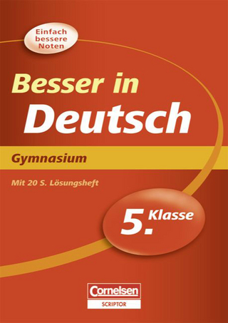Besser in der Sekundarstufe I - Gymnasium / 5. Schuljahr - Übungsbuch mit separatem Lösungsheft (20 S.)