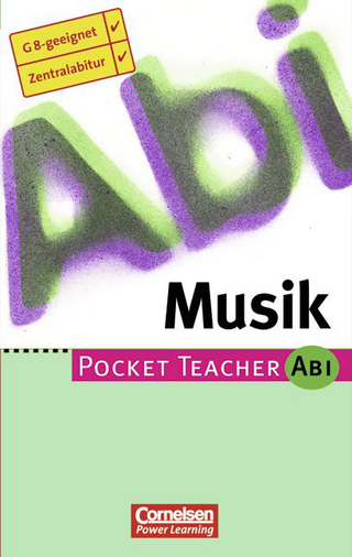 Pocket Teacher Abi. Sekundarstufe II - Bisherige Ausgabe (mit Umschlagklappen) / Musik