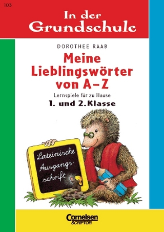 1./2. Schuljahr - Meine Lieblingswörter von A-Z