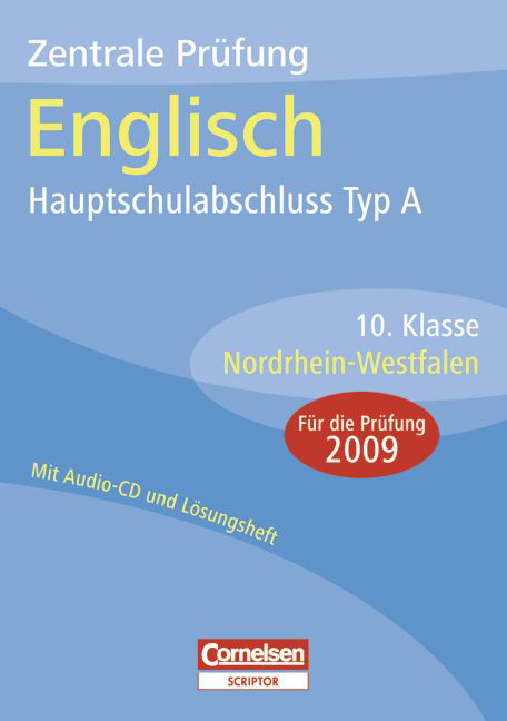 Abschlusspr&uuml;fungen - Cornelsen Scriptor. Englisch - Hauptschule Typ A Nordrhein-Westfalen / 10. Schuljahr - Zentrale Pr&uuml;fung - Hauptschulabschluss - David Christie